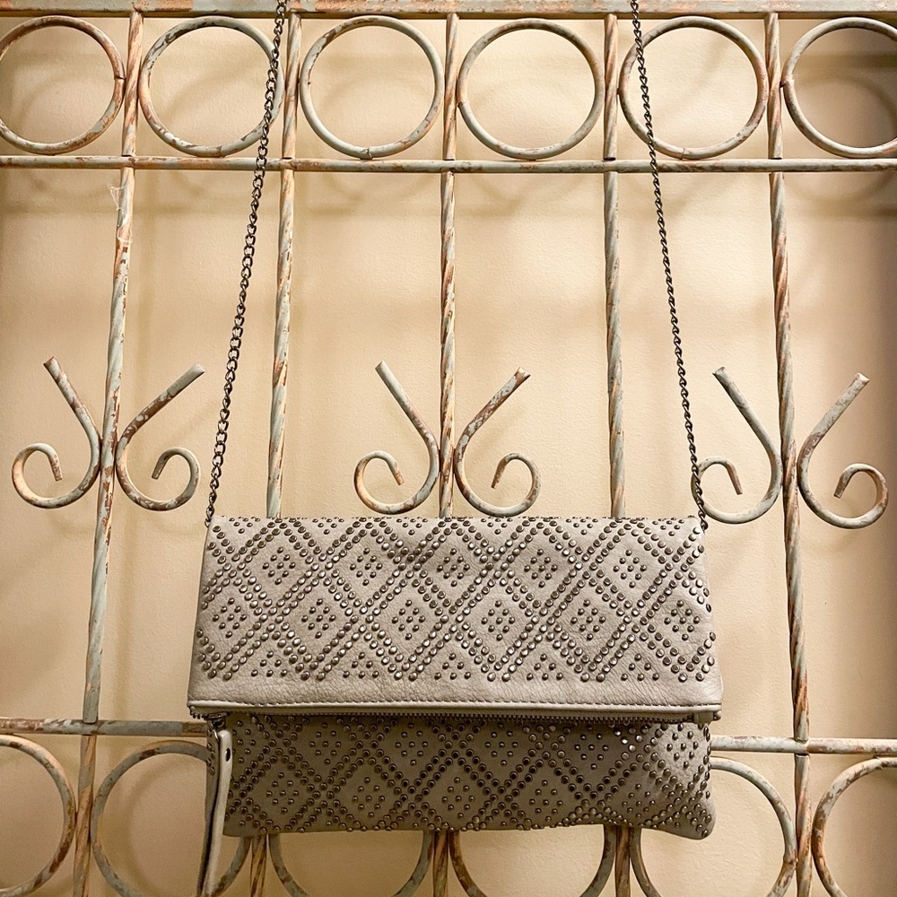 New Madison West Grey Crossbody
